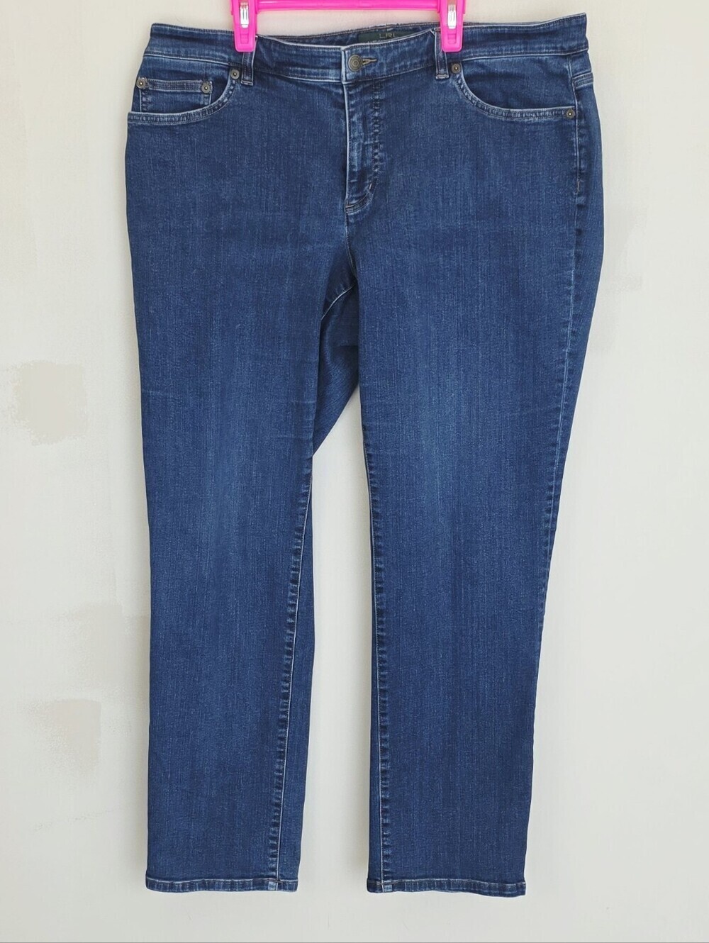Lauren Ralph Lauren Modern Straight Curvy Jeans Pants - Picture 9 of 10